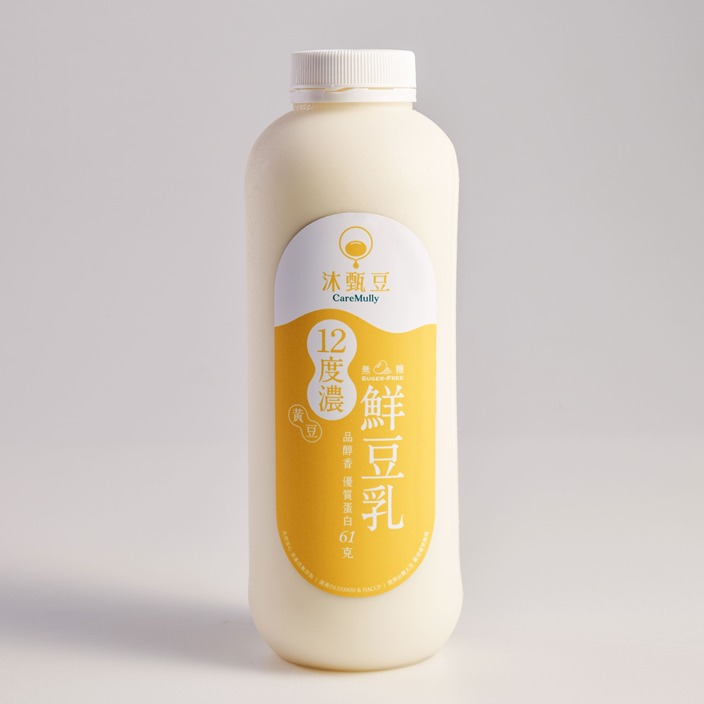 農場直送鮮濃黃豆漿無糖