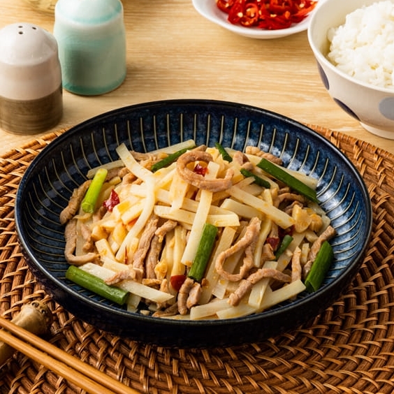 豆瓣竹筍肉絲