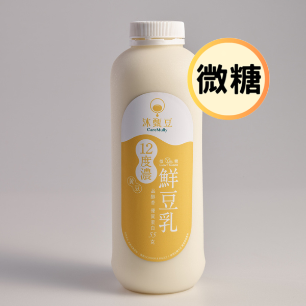 農場直送鮮濃黃豆漿-微糖